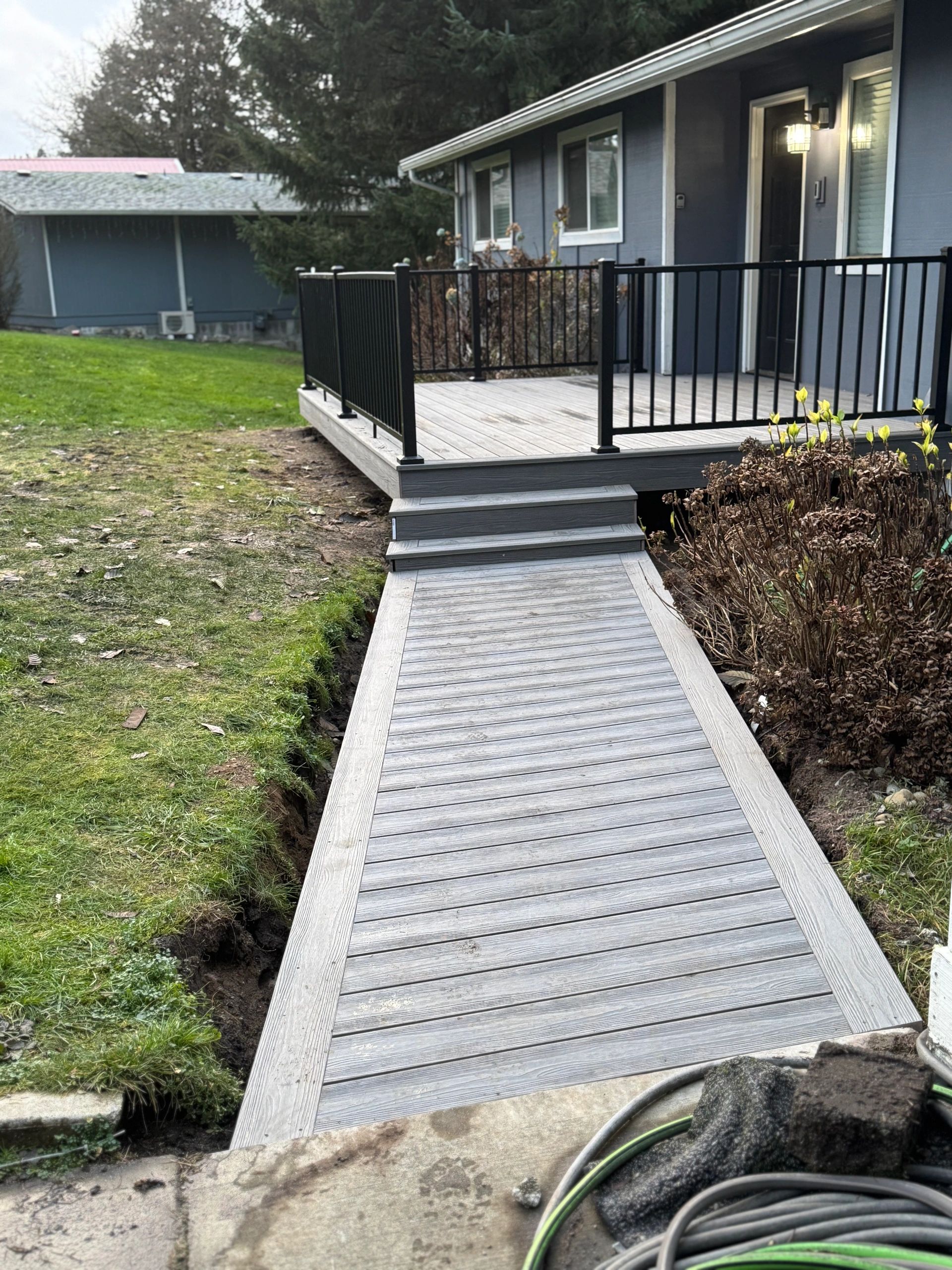 Completed deck project